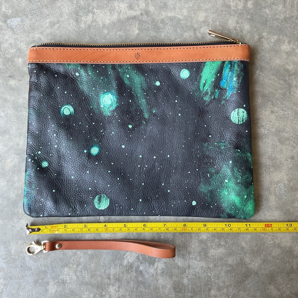 Garuglieri Italian Leather Wristlet Pouch - Picture 7 of 9